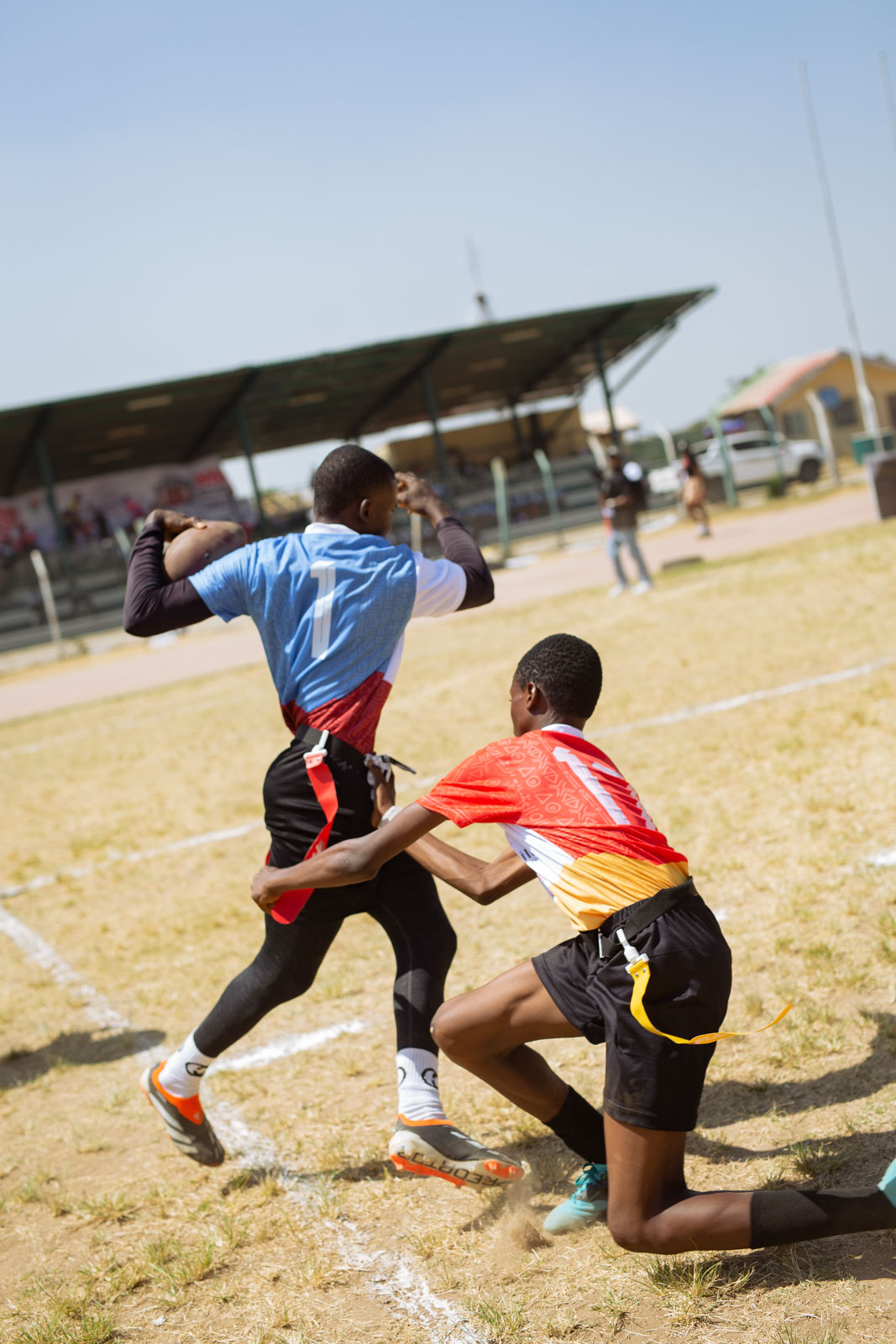 Action from the national tournament